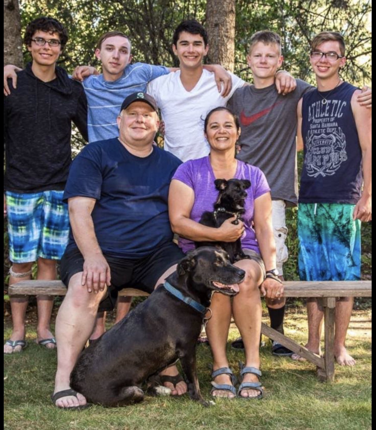 Nathan and loved ones, shared photo 10